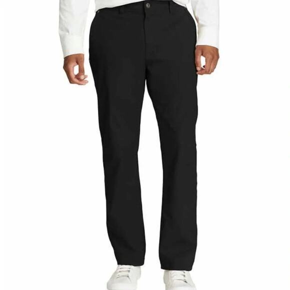 Eddie Bauer Men’s Canvas Utility Pants Stretch Straight Leg 38 X 34 NWT - Picture 3 of 11